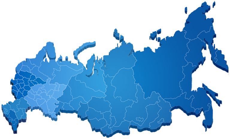 карта России